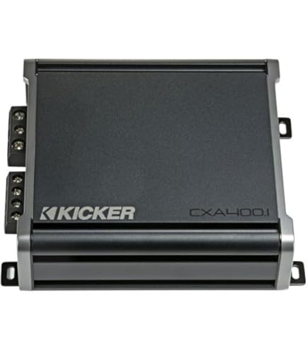 Amazon.com: Kicker 43CXA6001 Sub Amplifier CXA600.1 Mono Amp 600W